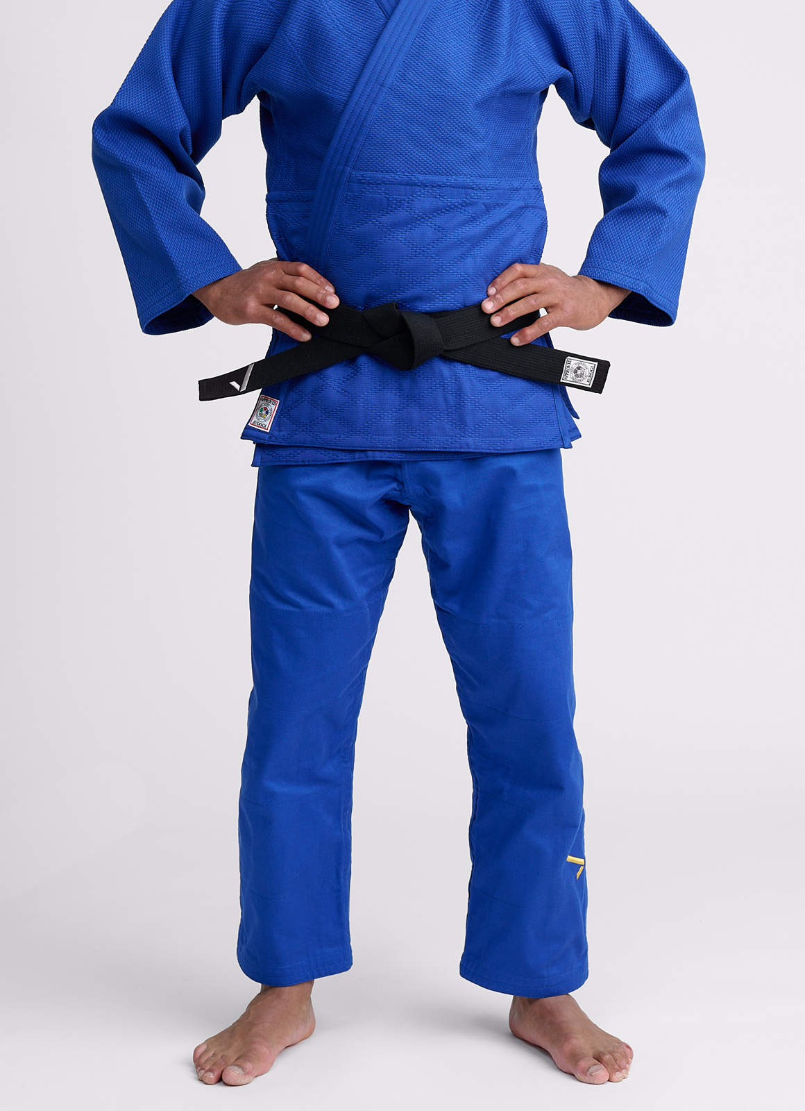 Кімоно для дзюдо ліцензійне IPPONGEAR, серія LEGEND 2 (IJF Approved), синє, розмір 160, Regular (прямий крій) 5