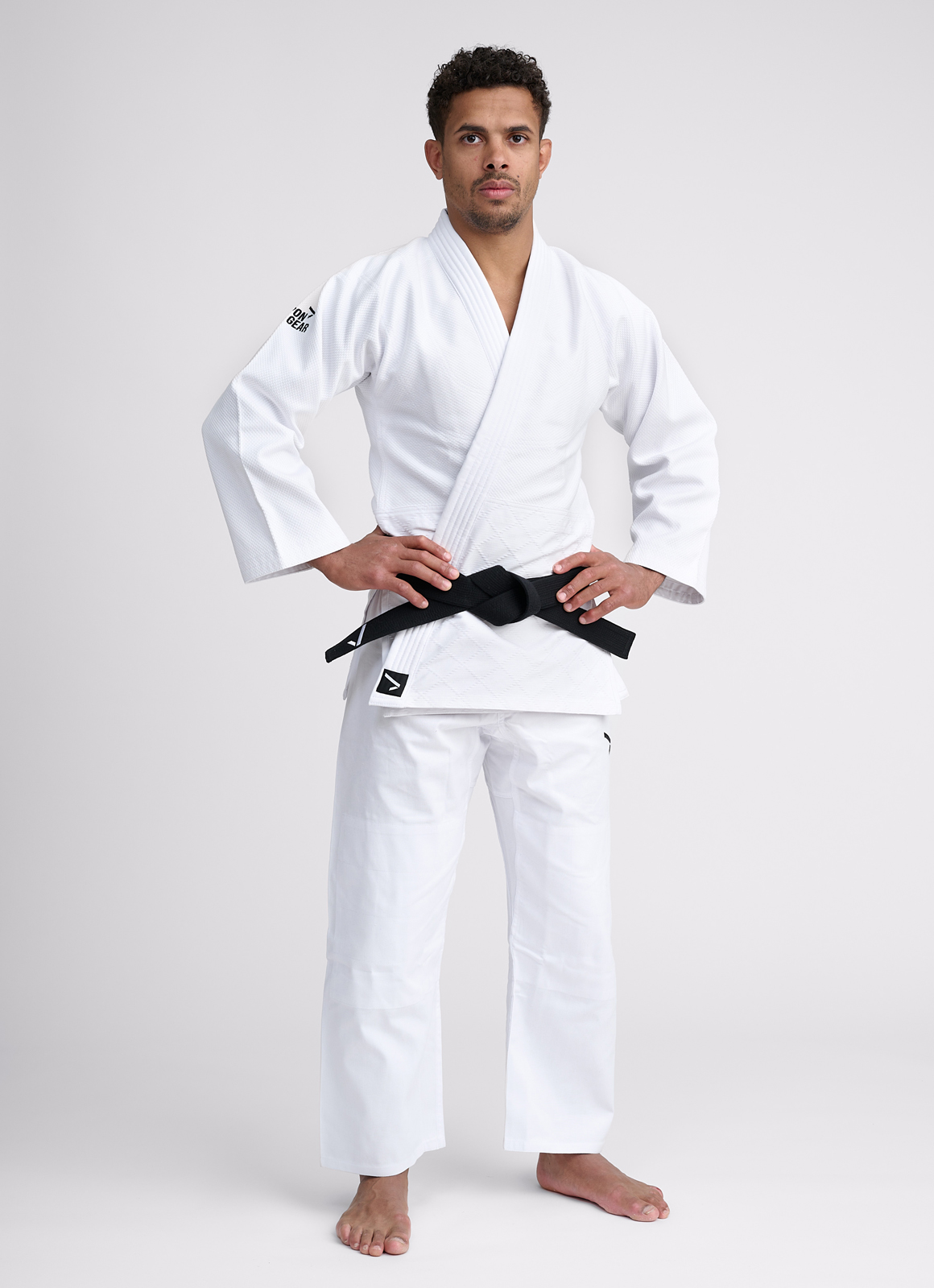 Кімоно для дзюдо, тренувальне, IPPON GEAR серія BASIC 2, біле, розмір 170 1