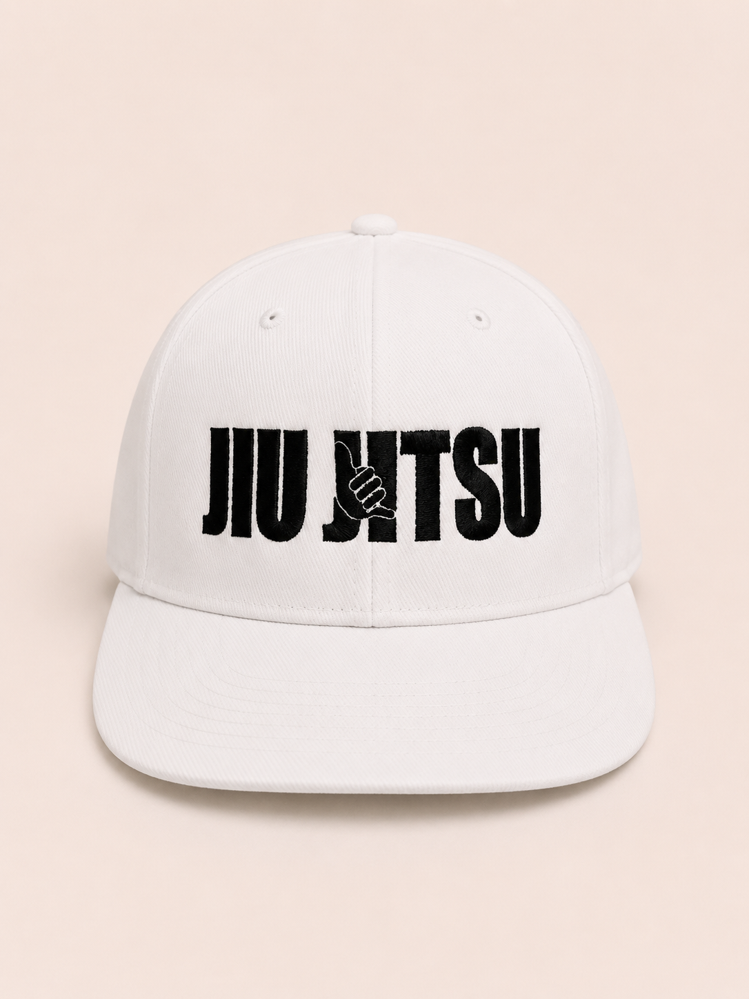 Бейсболка TM KINTAYO з вишивкою JIU JITSU/ДЖИУ-ДЖИТСУ, з прямим козирком