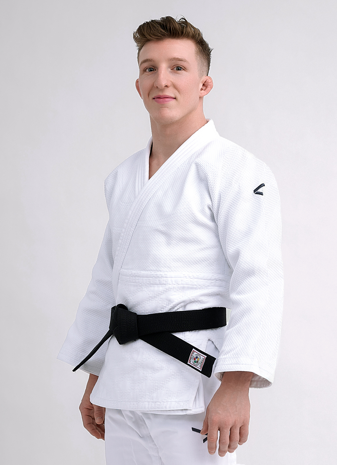 Кімоно для дзюдо тренувальне IPPONGEAR, серія ULTRALIGHT, біле, розмір 160, Slim Fit (приталений крій) 4