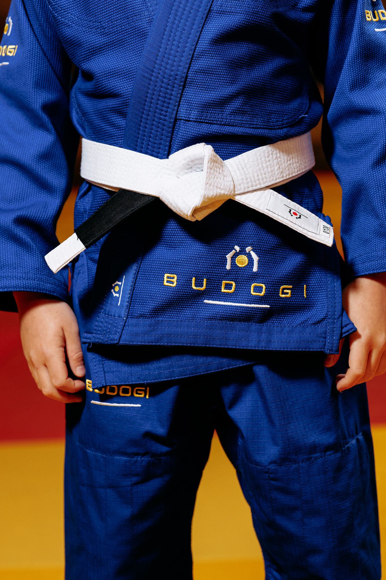 Синє дитяче кімоно для хлопчиків, грепплінг, TM BUDOGI, зріст 120 см, щільність 350 гр/м.кв. 3