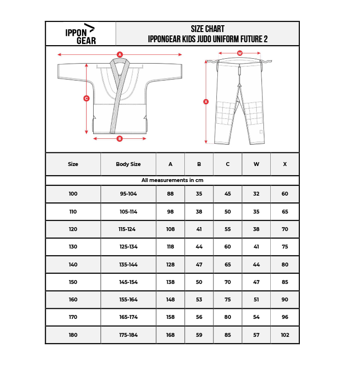 Біле дитяче кімоно для дзюдо IPPON GEAR FUTURE 2, 110 см 6