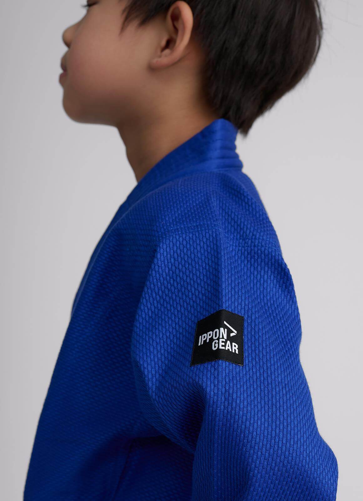 Синє дитяче кімоно для дзюдо IPPON GEAR FUTURE 2, 120 см 2