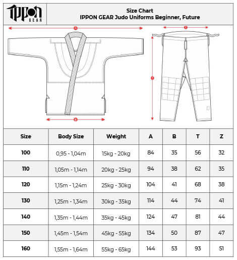 Синє дитяче кімоно для дзюдо IPPON GEAR FUTURE 2, 120 см 6