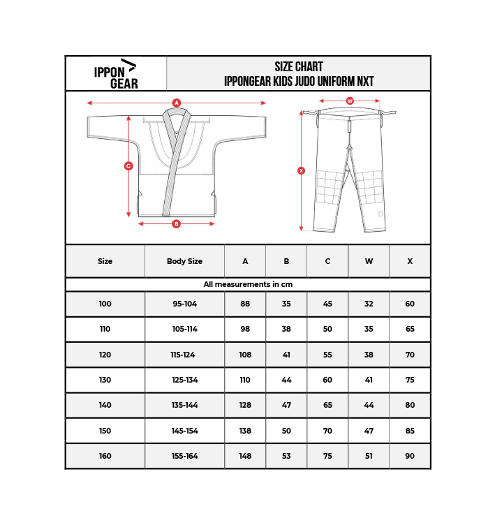 Кімоно для дівчат IPPON GEAR NXT red 150см 6