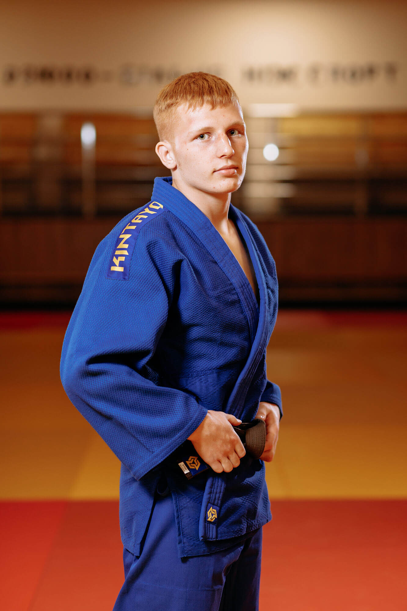 Кімоно для дзюдо синє, TM "Kintayo" Wazari, 180 зріст, щільність 650 гр/м.кв. 3