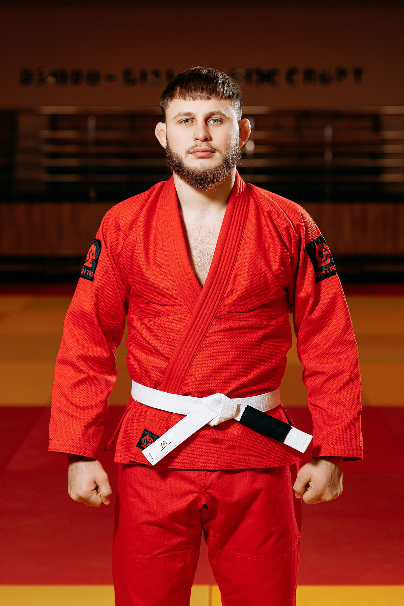 Кімоно для джиу - джитсу червоне, TM "Kintayo", 190 зріст, щільність 450 гр/м.кв. 4