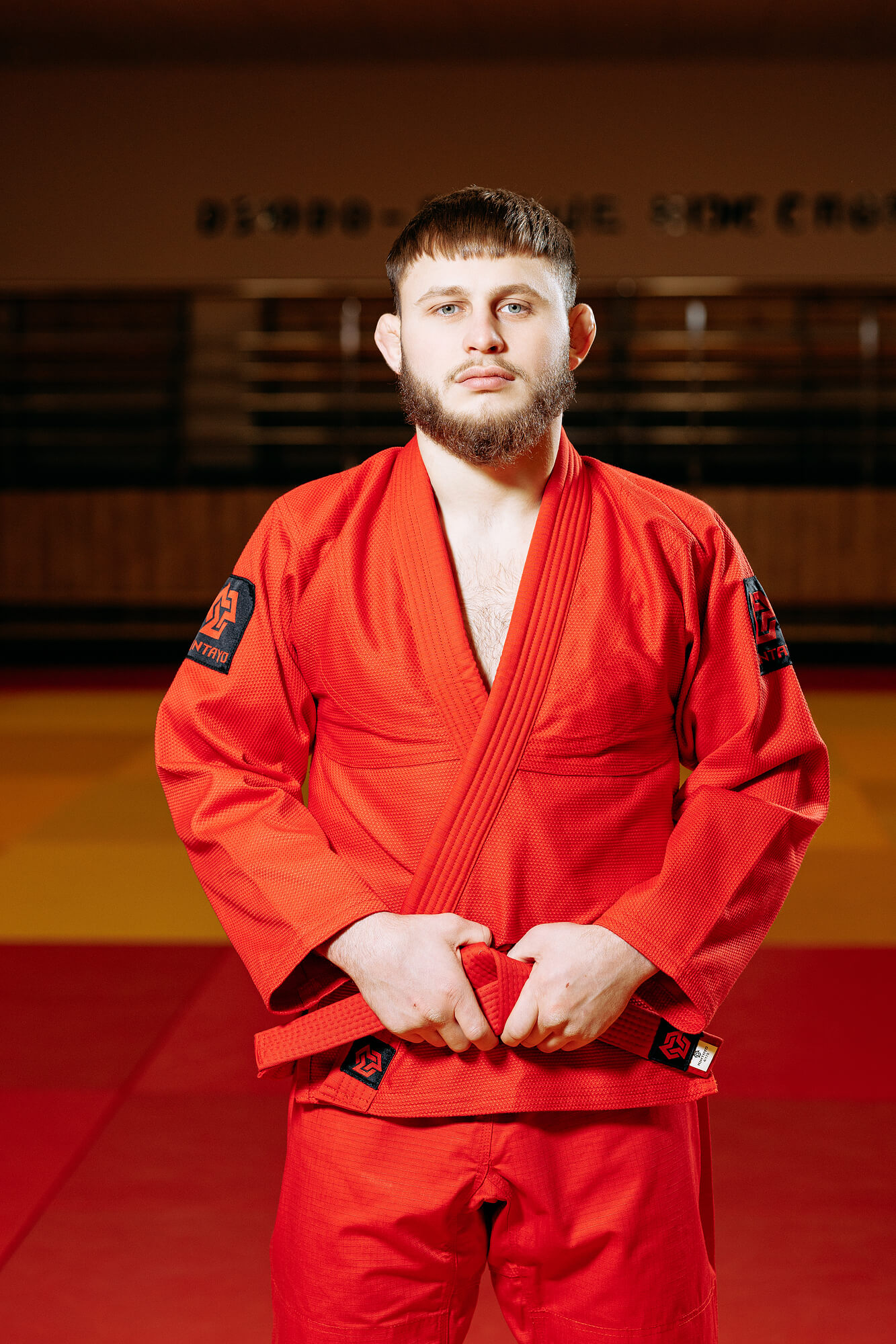 Кімоно для грепплінгу червоне, TM "Kintayo", 190 зріст, щільність 450 гр/м.кв. 3