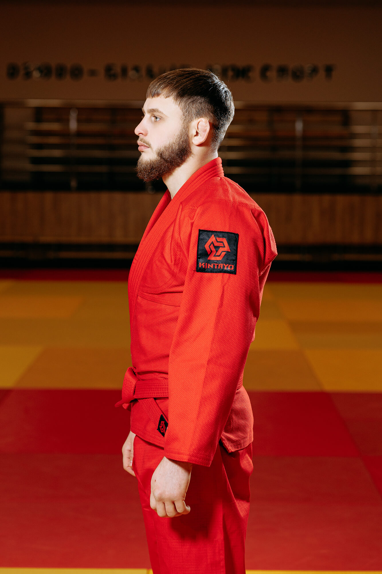 Кімоно для грепплінгу червоне, TM "Kintayo", 190 зріст, щільність 450 гр/м.кв. 5